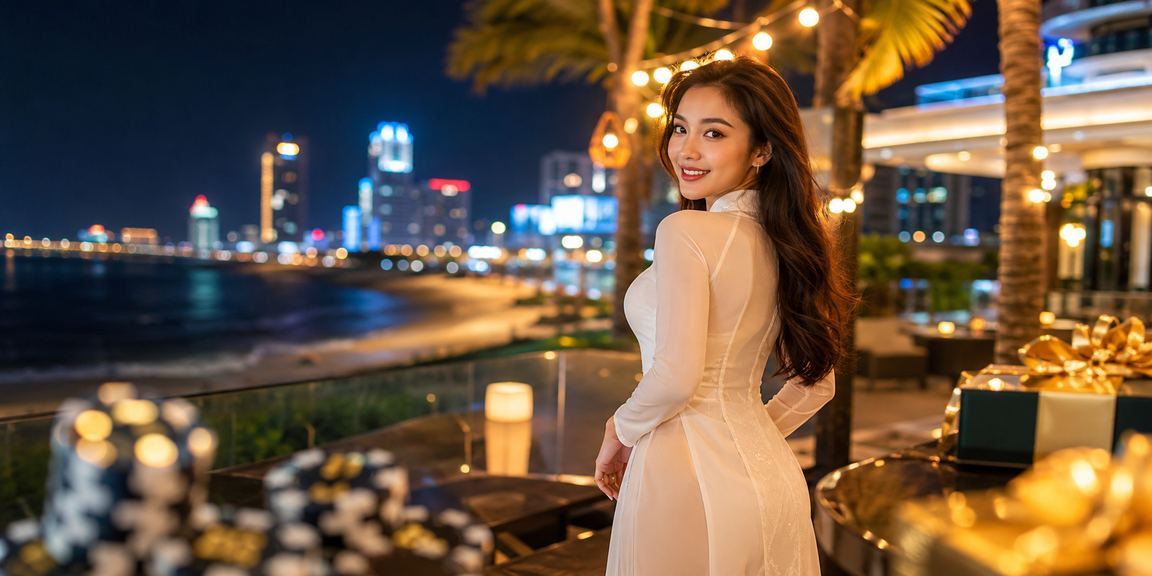 Sự kiện tiền thưởng và cá cược tại TP Đà Nẵng với trang phục áo dài truyền thống